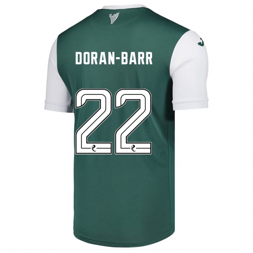 ילדים לורן אנה דורן-בר #22 ירוק לבן ג'רזי ביתית 2025/26 חולצה קצרה