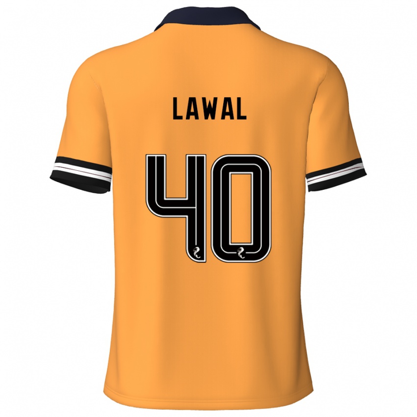 ילדים סמסון לאוואל #40 צהוב שחור ג'רזי ביתית 2025/26 חולצה קצרה