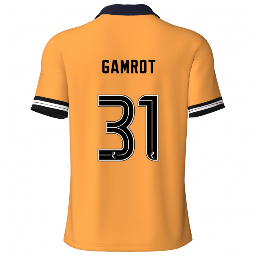 ילדים Schenai Gamrot #31 צהוב שחור ג'רזי ביתית 2025/26 חולצה קצרה