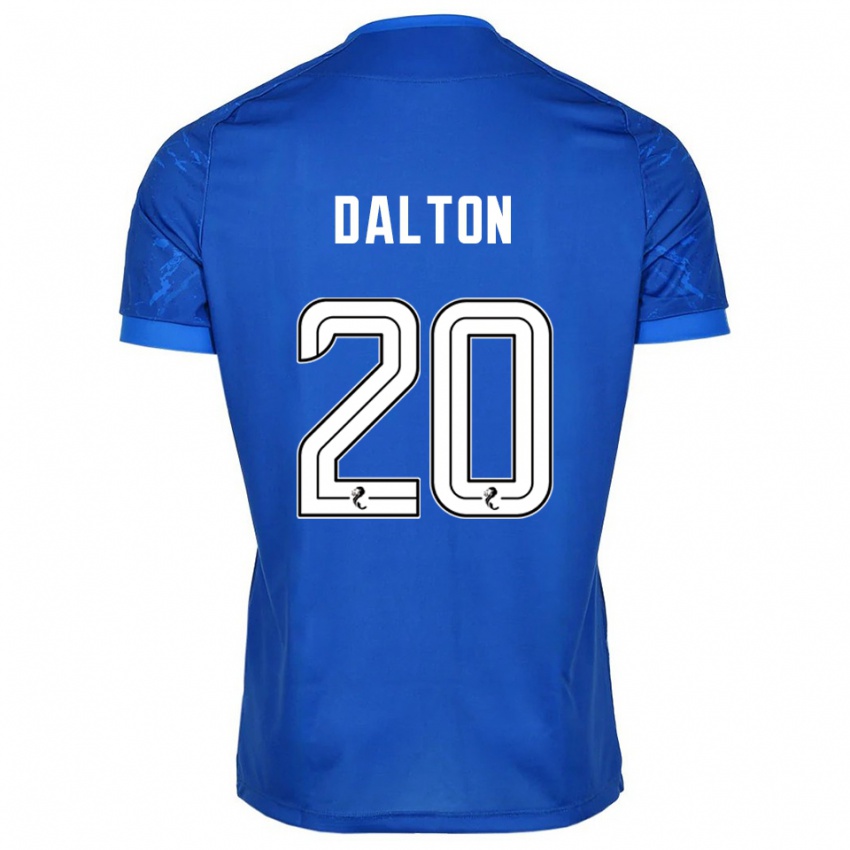 ילדים Sean Dalton #20 כחול לבן ג'רזי ביתית 2025/26 חולצה קצרה