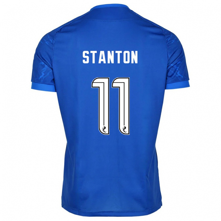 ילדים סם סטנטון #11 כחול לבן ג'רזי ביתית 2025/26 חולצה קצרה