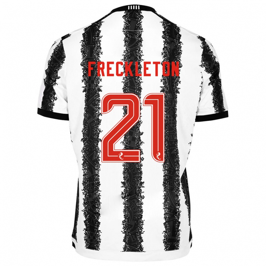 ילדים מיגואל פרקלטון #21 לבן שחור ג'רזי ביתית 2025/26 חולצה קצרה