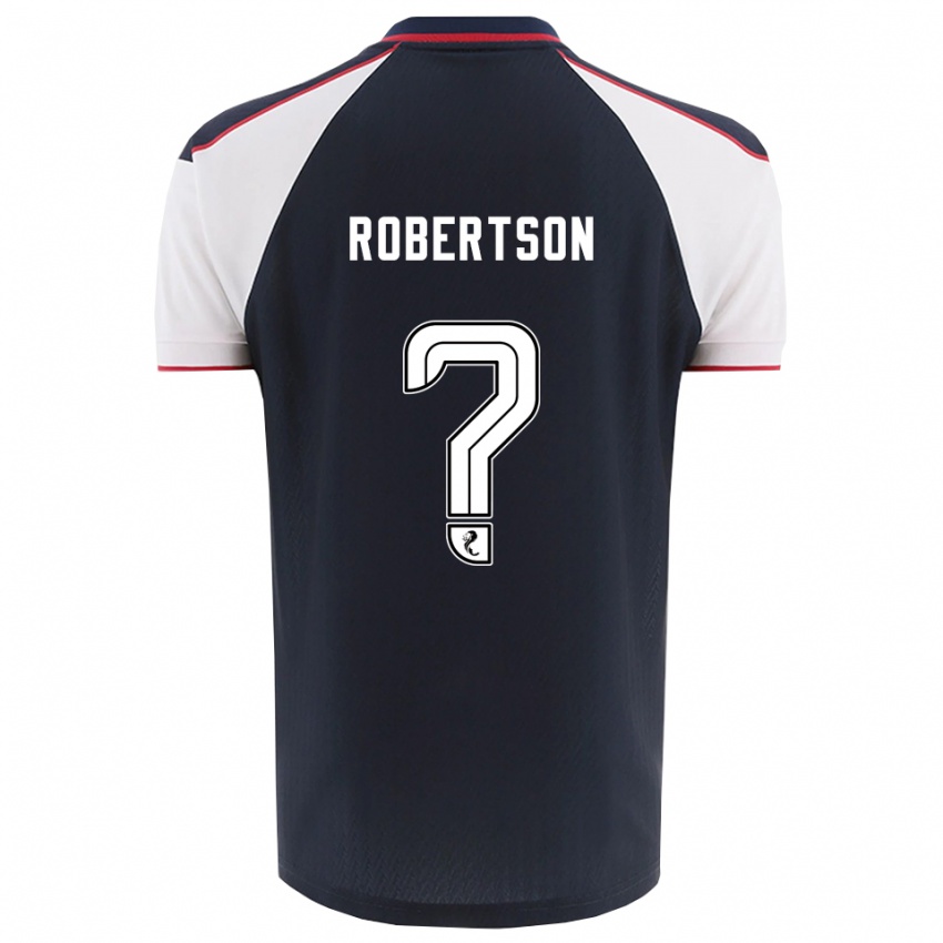 ילדים Erin Robertson #0 כחול נייבי לבן ג'רזי ביתית 2025/26 חולצה קצרה