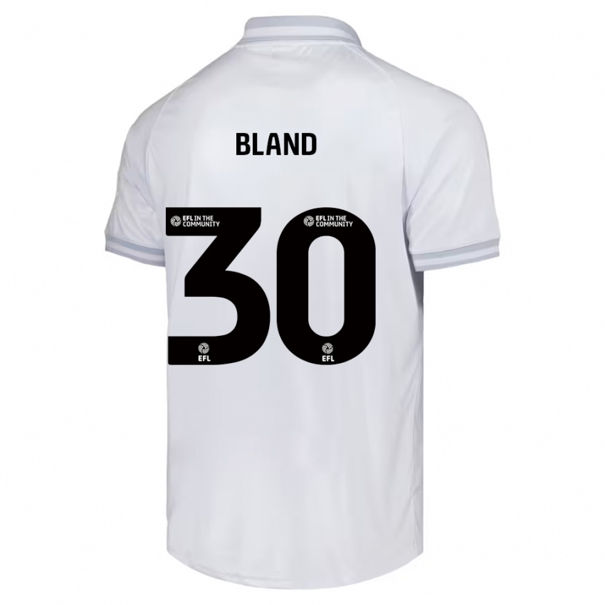 ילדים ג׳ונת׳ן בלנד #30 לבן אפור שחור הרחק ג'רזי 2025/26 חולצה קצרה