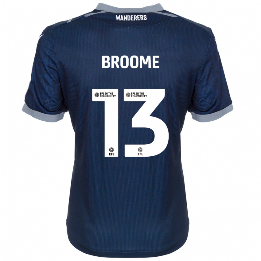 ילדים ניית׳ן ברום #13 כחול נייבי אפור הרחק ג'רזי 2025/26 חולצה קצרה