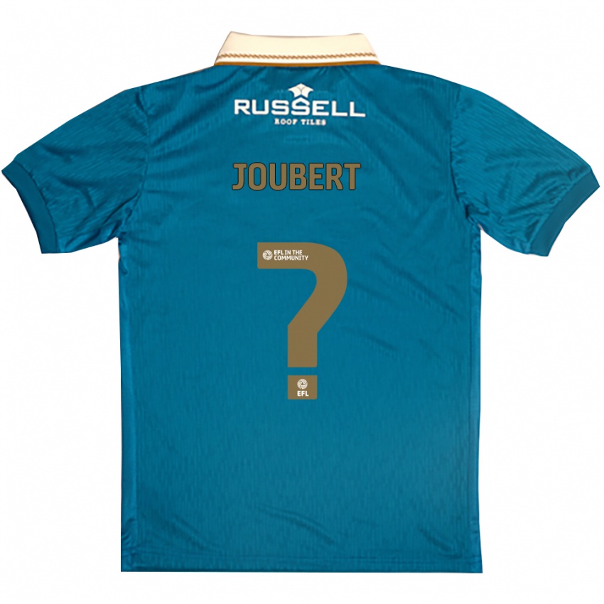 ילדים Lucas Joubert #0 תכלת לבן הרחק ג'רזי 2025/26 חולצה קצרה