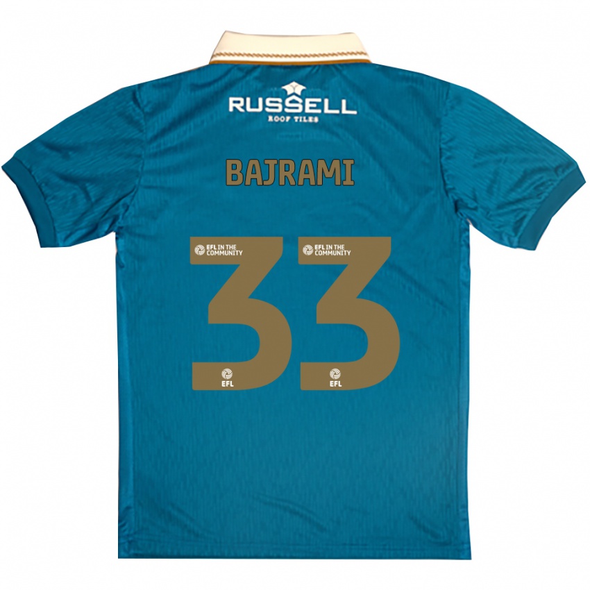 ילדים ג׳ראלדו באירמי #33 תכלת לבן הרחק ג'רזי 2025/26 חולצה קצרה