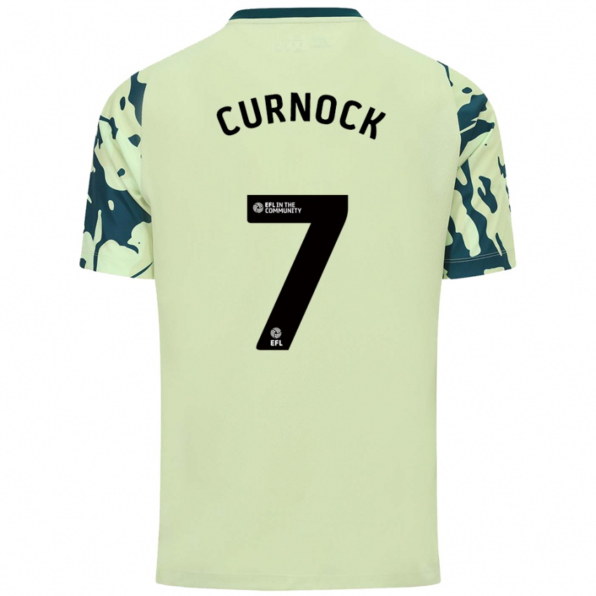 ילדים Laura Curnock #7 ירוק כהה הרחק ג'רזי 2025/26 חולצה קצרה