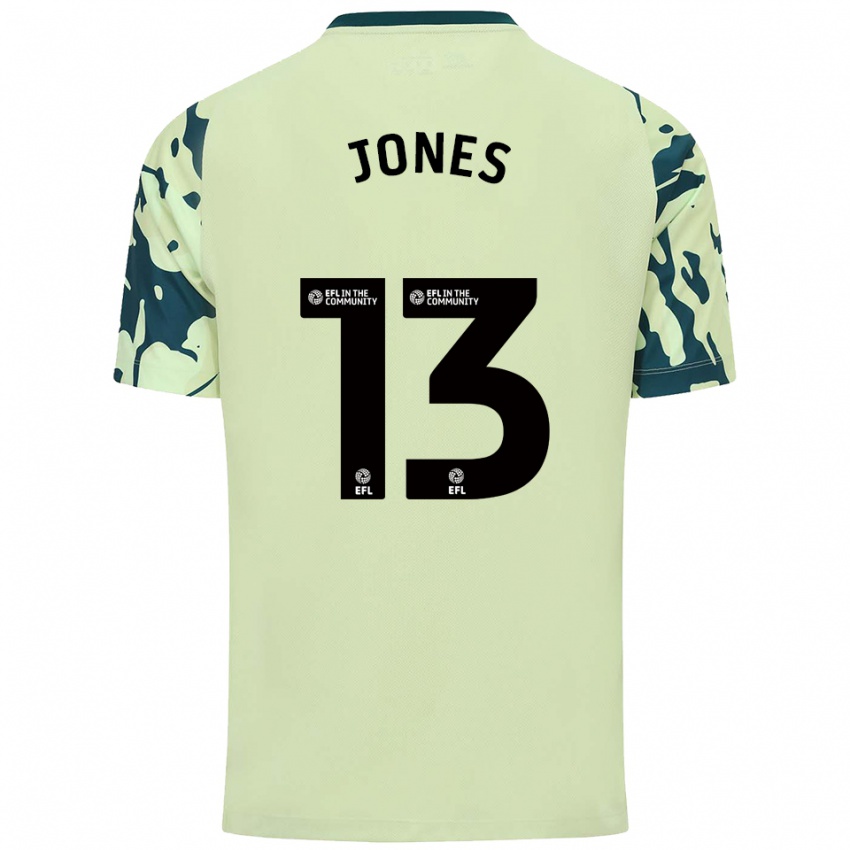 ילדים Sam Jones #13 ירוק כהה הרחק ג'רזי 2025/26 חולצה קצרה
