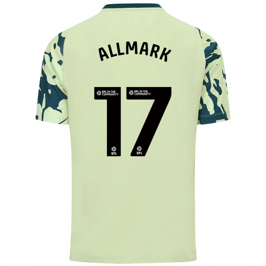 ילדים Hayden Allmark #17 ירוק כהה הרחק ג'רזי 2025/26 חולצה קצרה