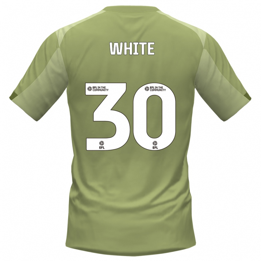 ילדים ג'ו וייט #30 מרווה שמפניה הרחק ג'רזי 2025/26 חולצה קצרה