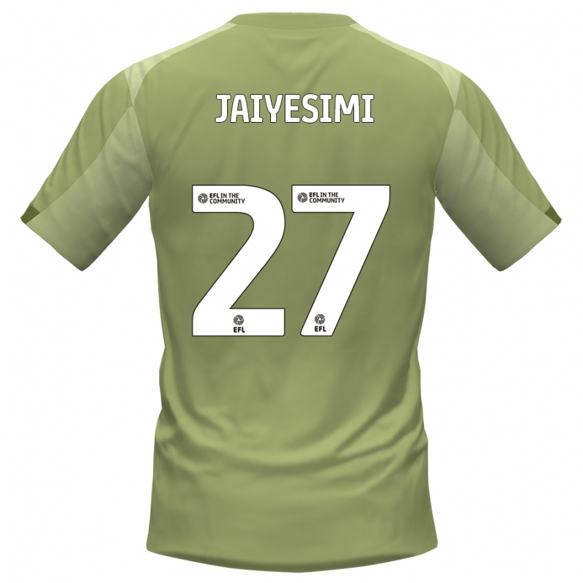 ילדים Diallang Jaiyesimi #27 מרווה שמפניה הרחק ג'רזי 2025/26 חולצה קצרה