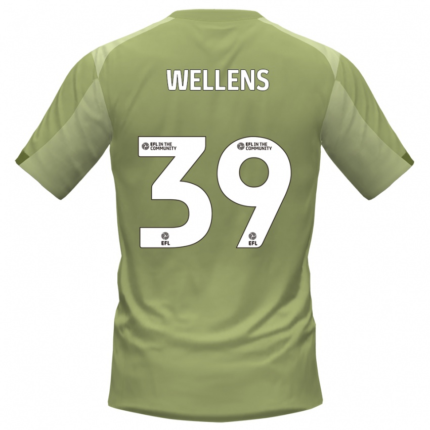 ילדים אלפי ולנס #39 מרווה שמפניה הרחק ג'רזי 2025/26 חולצה קצרה