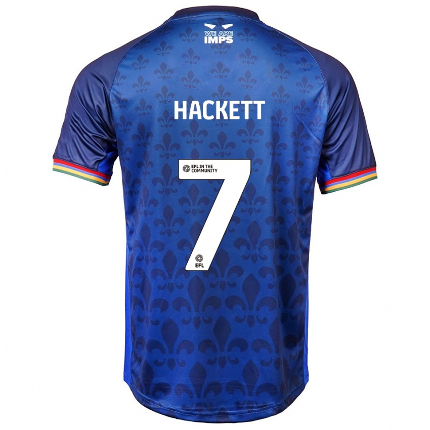 ילדים ריקו האקט-פיירצ'יילד #7 כחול נייבי הרחק ג'רזי 2025/26 חולצה קצרה