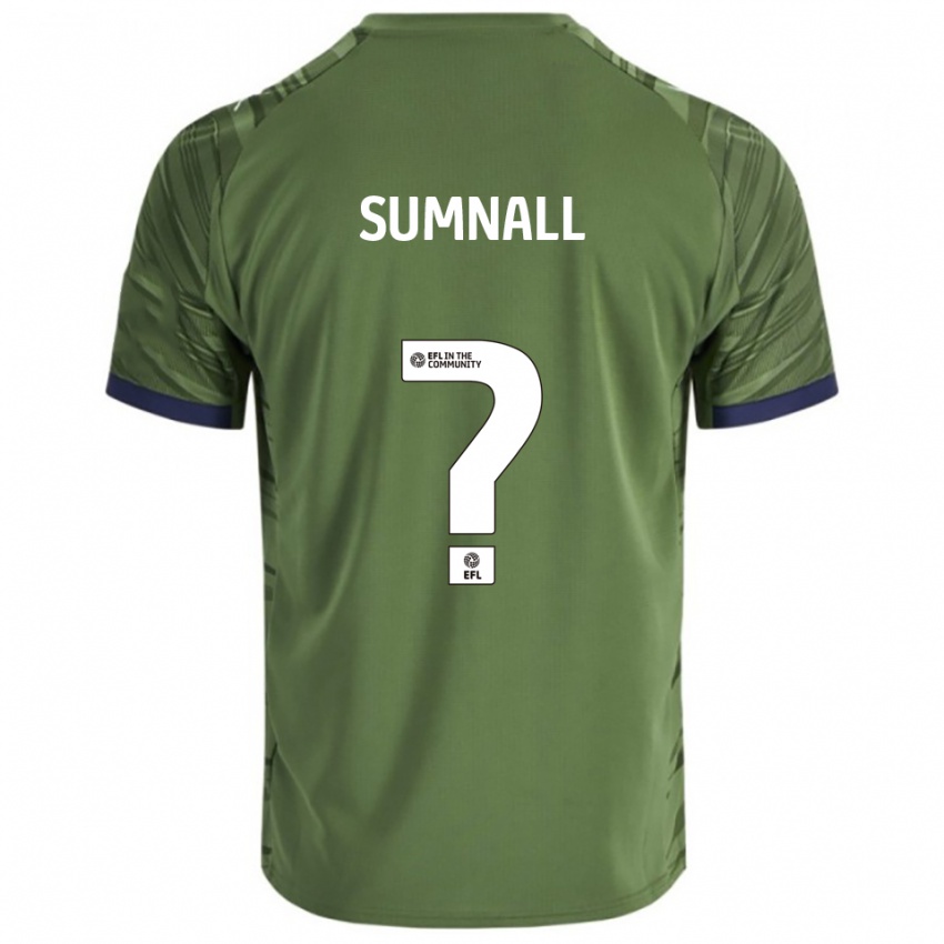 ילדים ינסון המילטון סומנאל #0 ירוק לבן הרחק ג'רזי 2025/26 חולצה קצרה