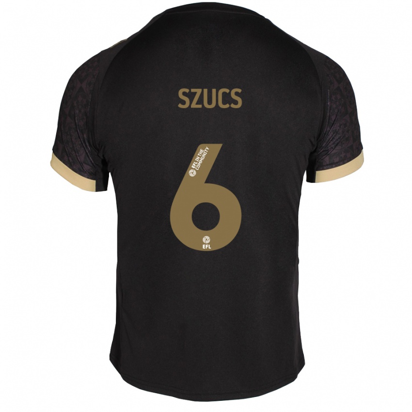 ילדים קורנל סוץ' #6 שחור זהב הרחק ג'רזי 2025/26 חולצה קצרה