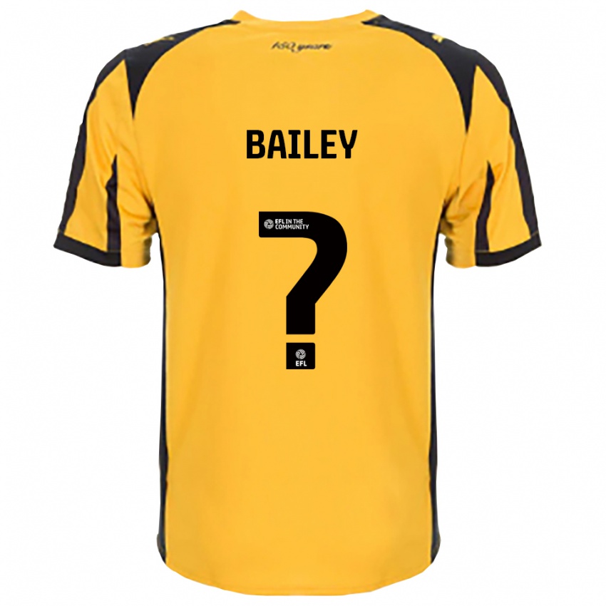 ילדים Hollie Bailey #0 כתום שחור הרחק ג'רזי 2025/26 חולצה קצרה