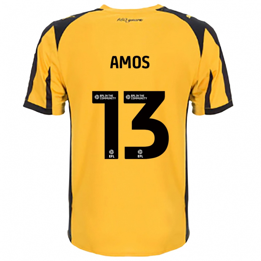 ילדים בן איימוס #13 כתום שחור הרחק ג'רזי 2025/26 חולצה קצרה