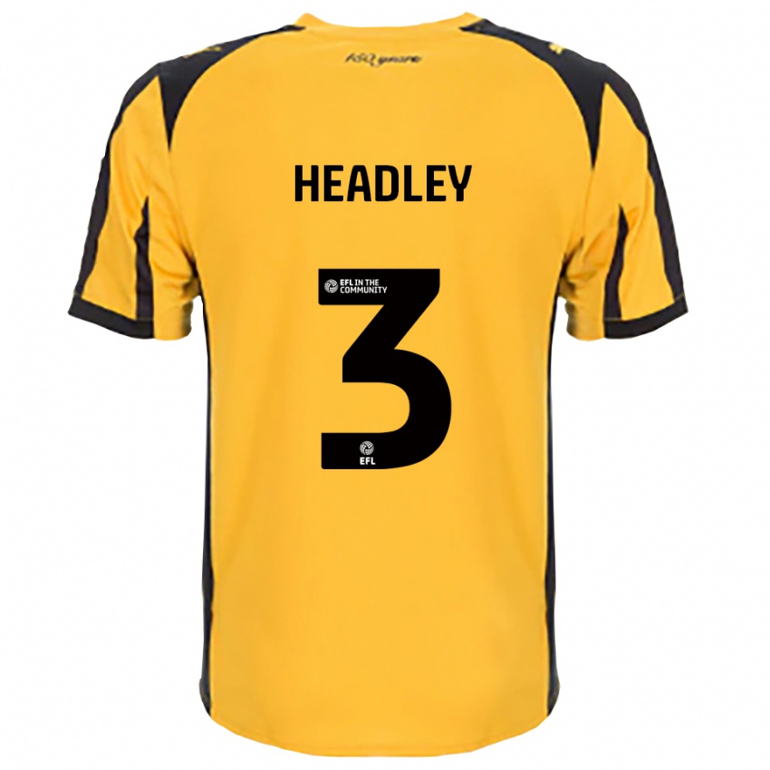 ילדים ג'היים הדלי #3 כתום שחור הרחק ג'רזי 2025/26 חולצה קצרה