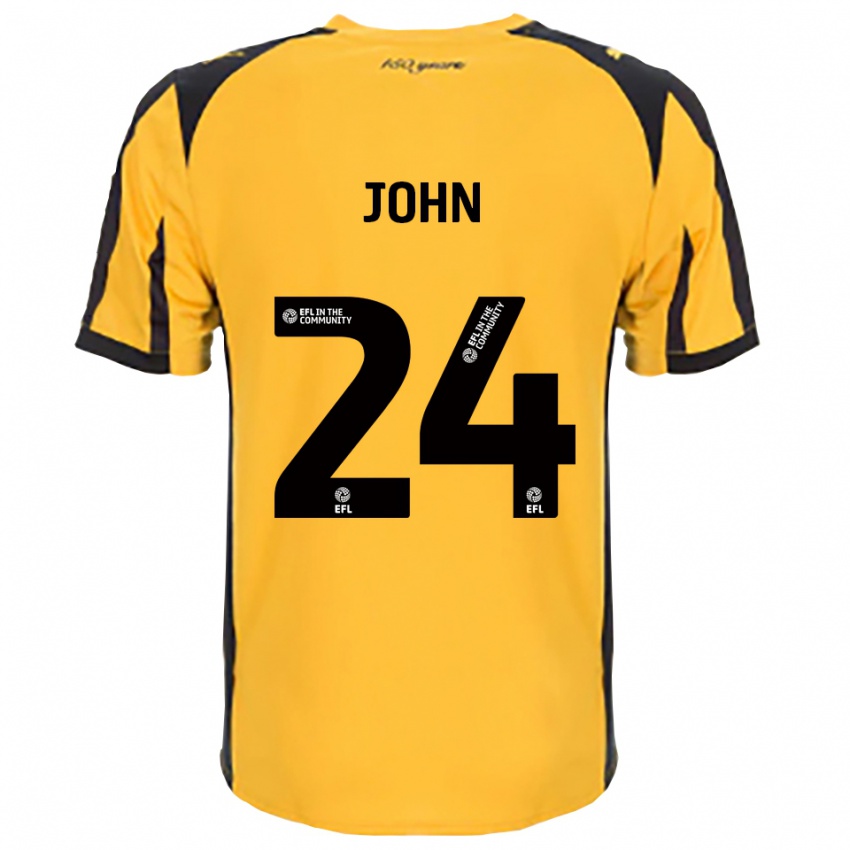 ילדים קייל אלכס ג׳ון #24 כתום שחור הרחק ג'רזי 2025/26 חולצה קצרה