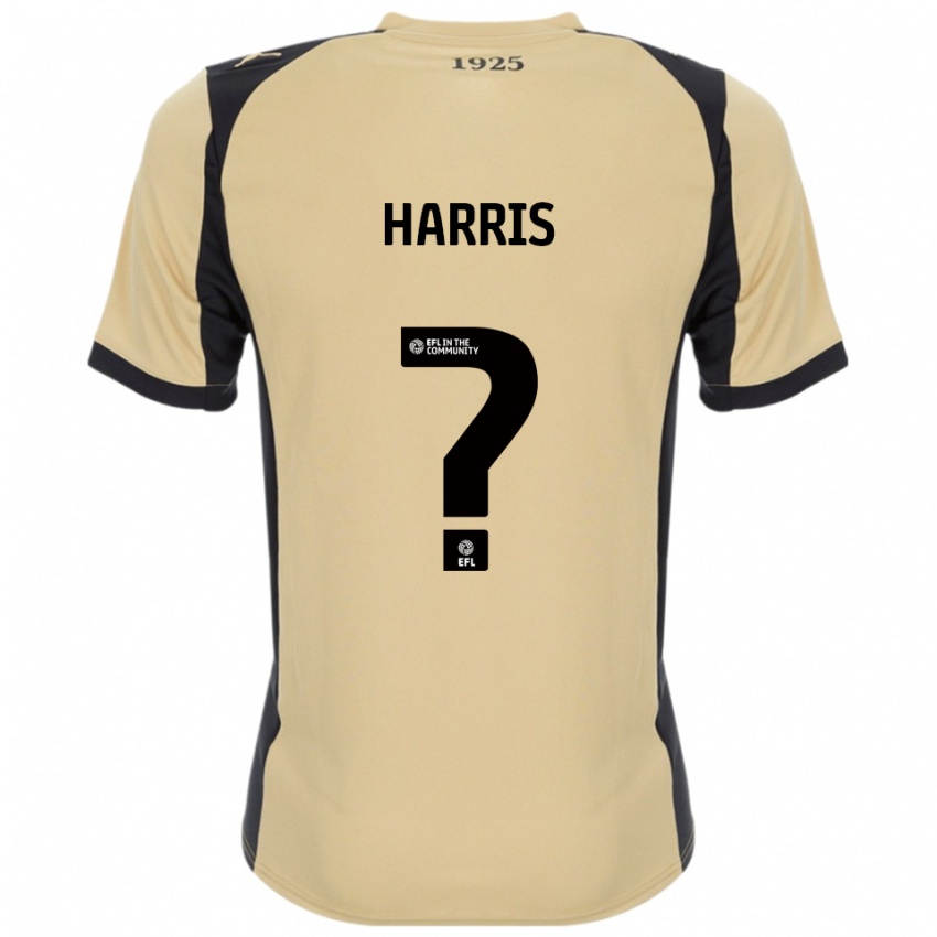 ילדים Harris #0 זהב שחור הרחק ג'רזי 2025/26 חולצה קצרה