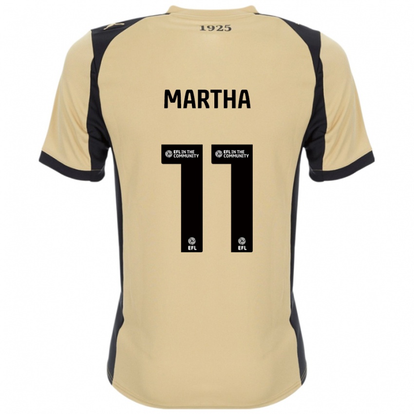 ילדים Ar'jany Martha #11 זהב שחור הרחק ג'רזי 2025/26 חולצה קצרה