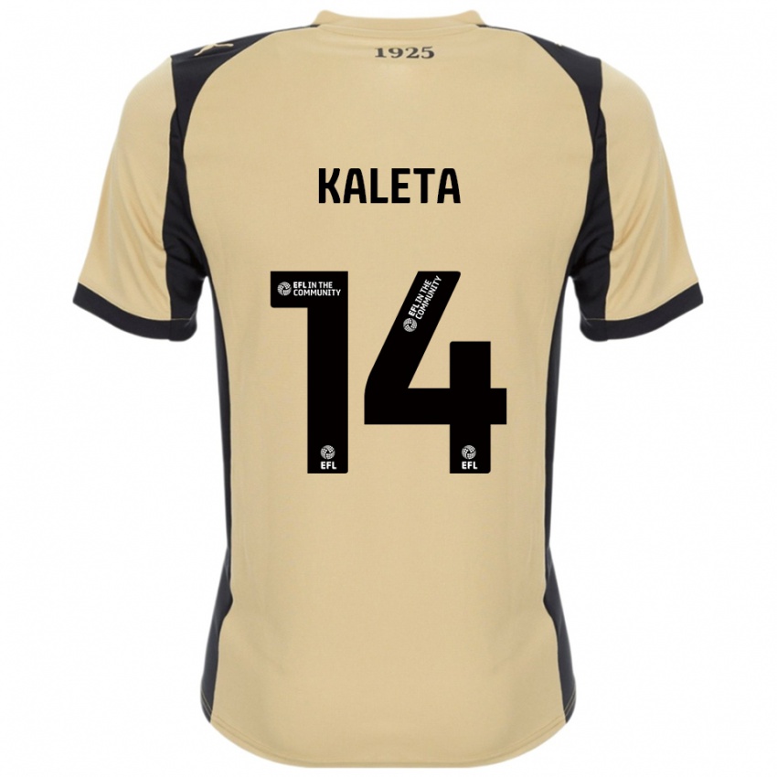 ילדים מרווין קלטה #14 זהב שחור הרחק ג'רזי 2025/26 חולצה קצרה