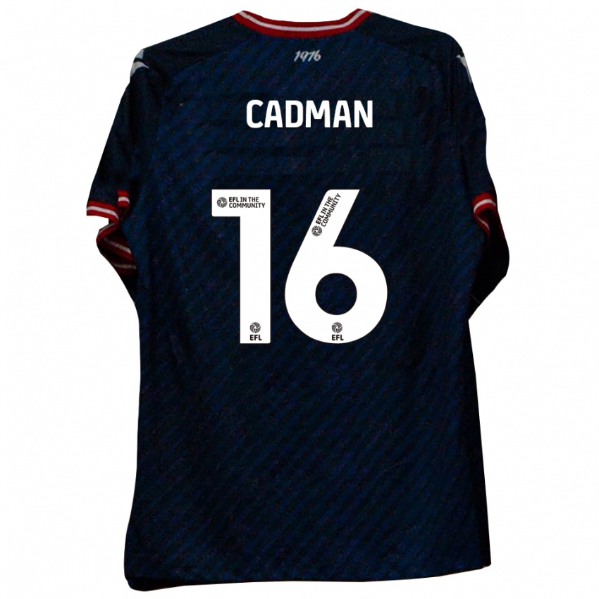 ילדים טיי קדמן #16 כחול נייבי אדום הרחק ג'רזי 2025/26 חולצה קצרה