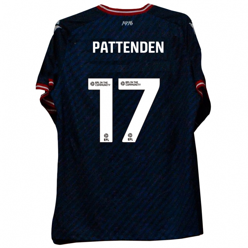 ילדים ג'ספר פטנדן #17 כחול נייבי אדום הרחק ג'רזי 2025/26 חולצה קצרה