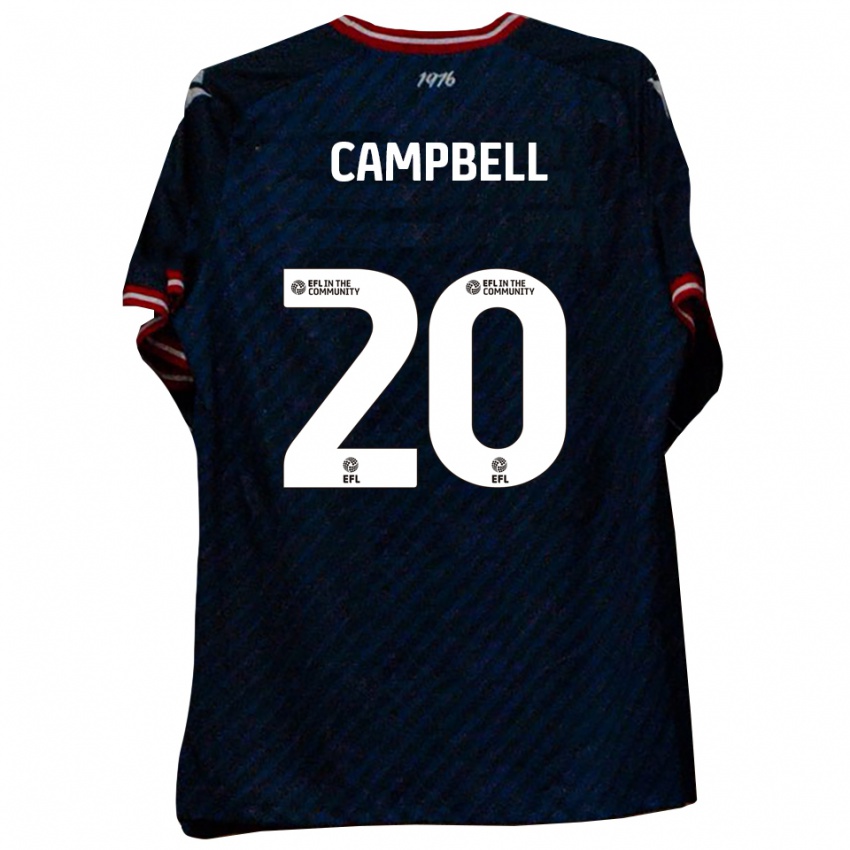 ילדים Chem Campbell #20 כחול נייבי אדום הרחק ג'רזי 2025/26 חולצה קצרה