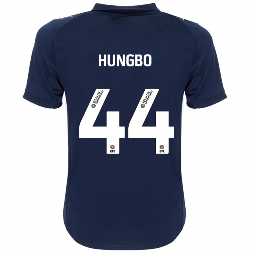 ילדים ג'וזף הונגבו #44 כחול נייבי לבן הרחק ג'רזי 2025/26 חולצה קצרה