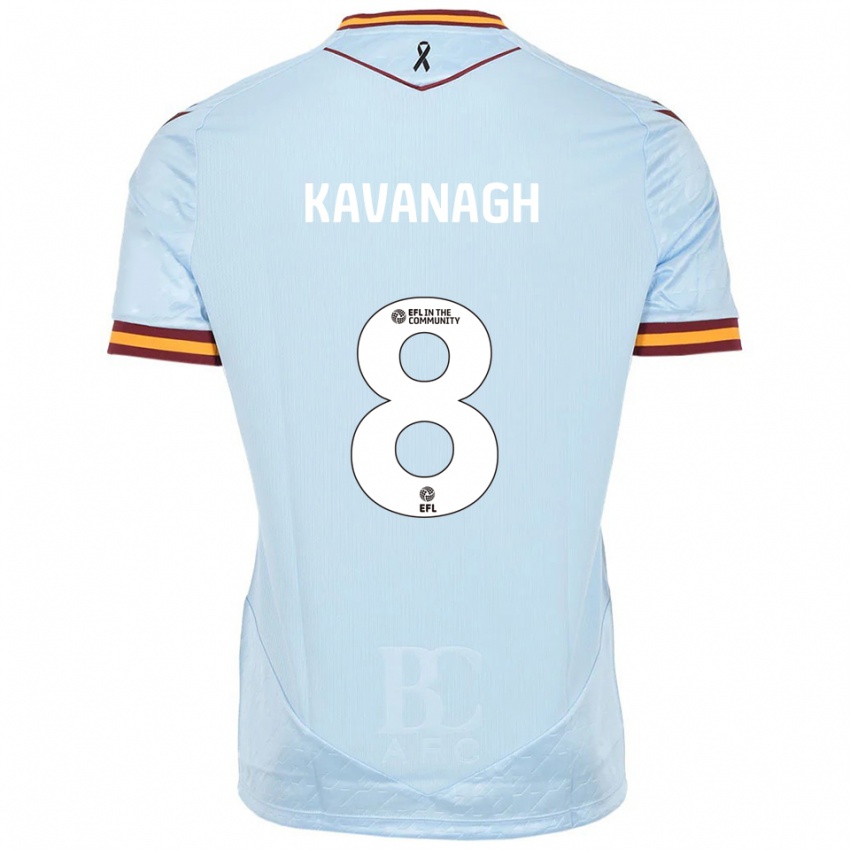 ילדים קאלום קבאנה #8 תכלת הרחק ג'רזי 2025/26 חולצה קצרה