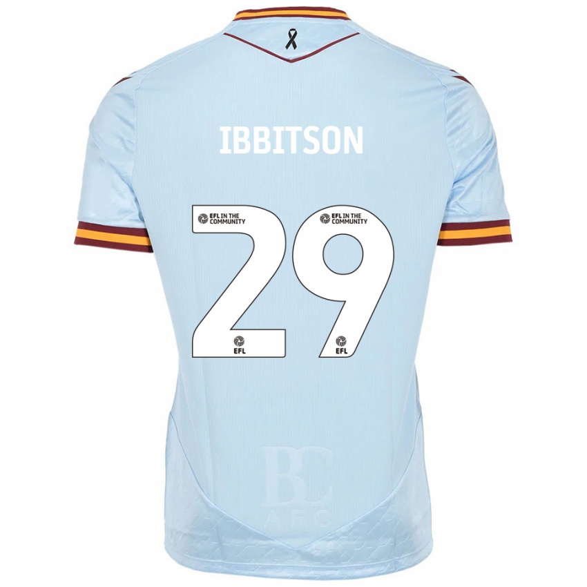 ילדים הארי ג׳ו איביטסון #29 תכלת הרחק ג'רזי 2025/26 חולצה קצרה