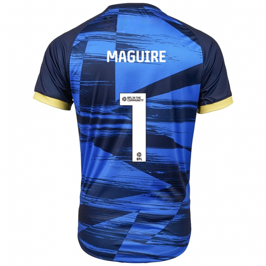 ילדים Imogen Maguire #1 כחול נייבי הרחק ג'רזי 2025/26 חולצה קצרה