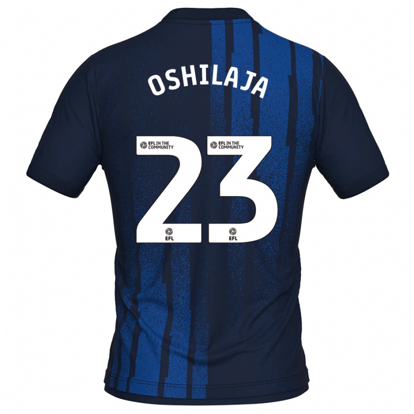 ילדים דיי אושילאג'ה #23 כחול נייבי לבן הרחק ג'רזי 2025/26 חולצה קצרה