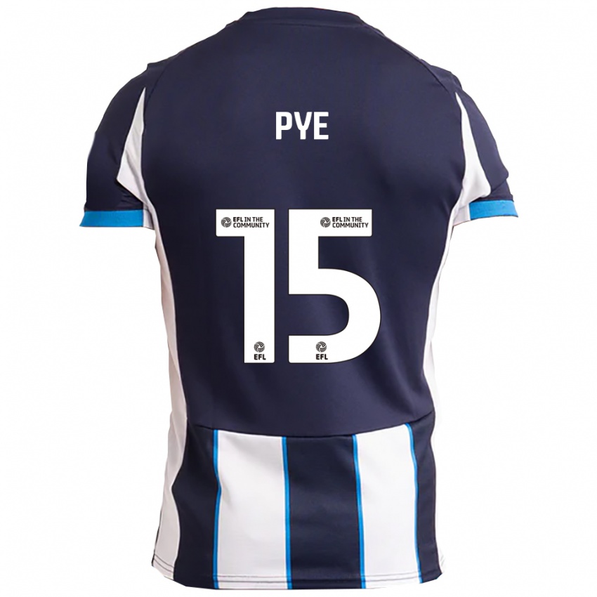 ילדים אית'ן פיי #15 לבן כחול נייבי הרחק ג'רזי 2025/26 חולצה קצרה