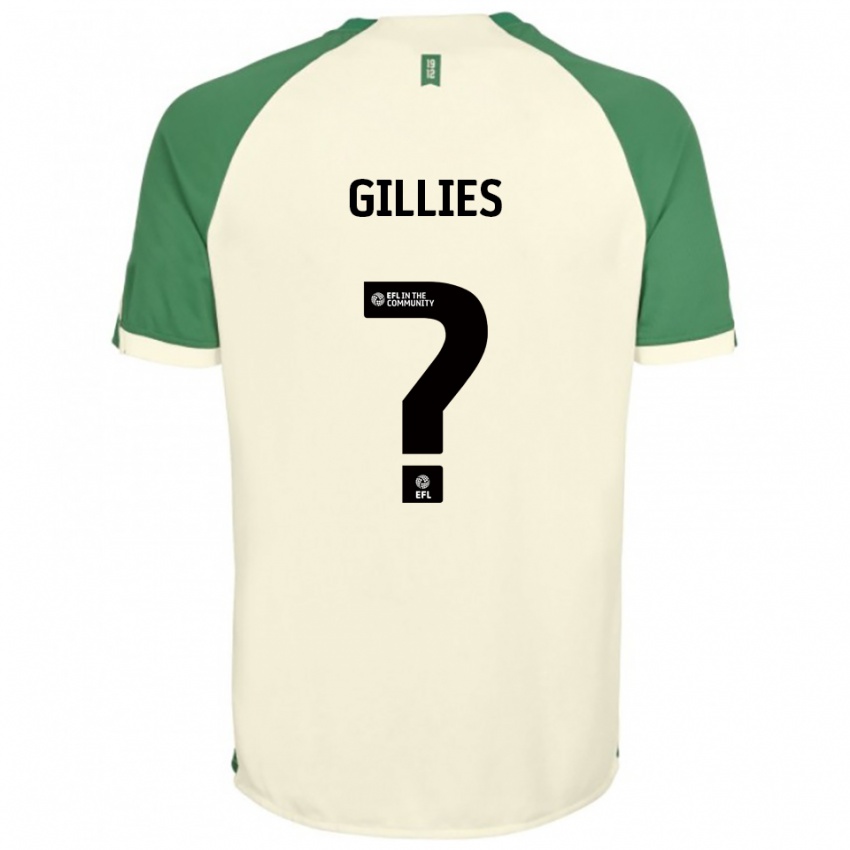 ילדים Charlotte Gillies #0 לבן שמנת ירוק הרחק ג'רזי 2025/26 חולצה קצרה