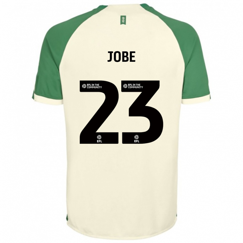 ילדים ממאדו ג׳וב #23 לבן שמנת ירוק הרחק ג'רזי 2025/26 חולצה קצרה