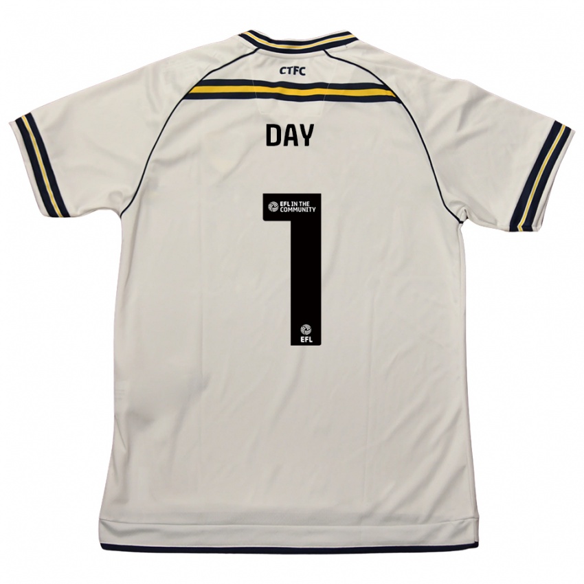 ילדים ג'ו דיי #1 לבן כחול נייבי הרחק ג'רזי 2025/26 חולצה קצרה