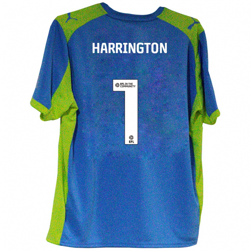 ילדים דייוויד הרינגטון #1 תכלת צהוב הרחק ג'רזי 2025/26 חולצה קצרה