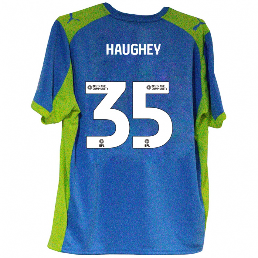 ילדים קונור הוהי #35 תכלת צהוב הרחק ג'רזי 2025/26 חולצה קצרה