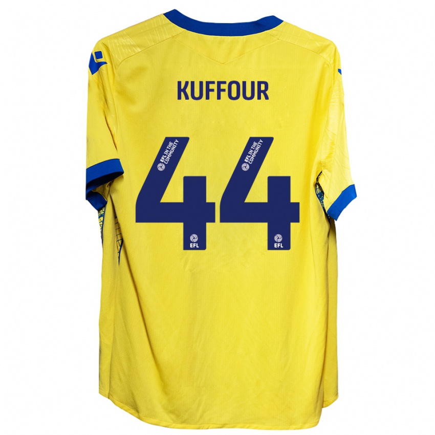 ילדים סמואל קופור #44 צהוב כחול הרחק ג'רזי 2025/26 חולצה קצרה