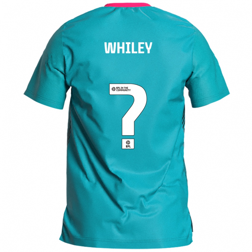 ילדים Kate Whiley #0 תכלת ורוד הרחק ג'רזי 2025/26 חולצה קצרה