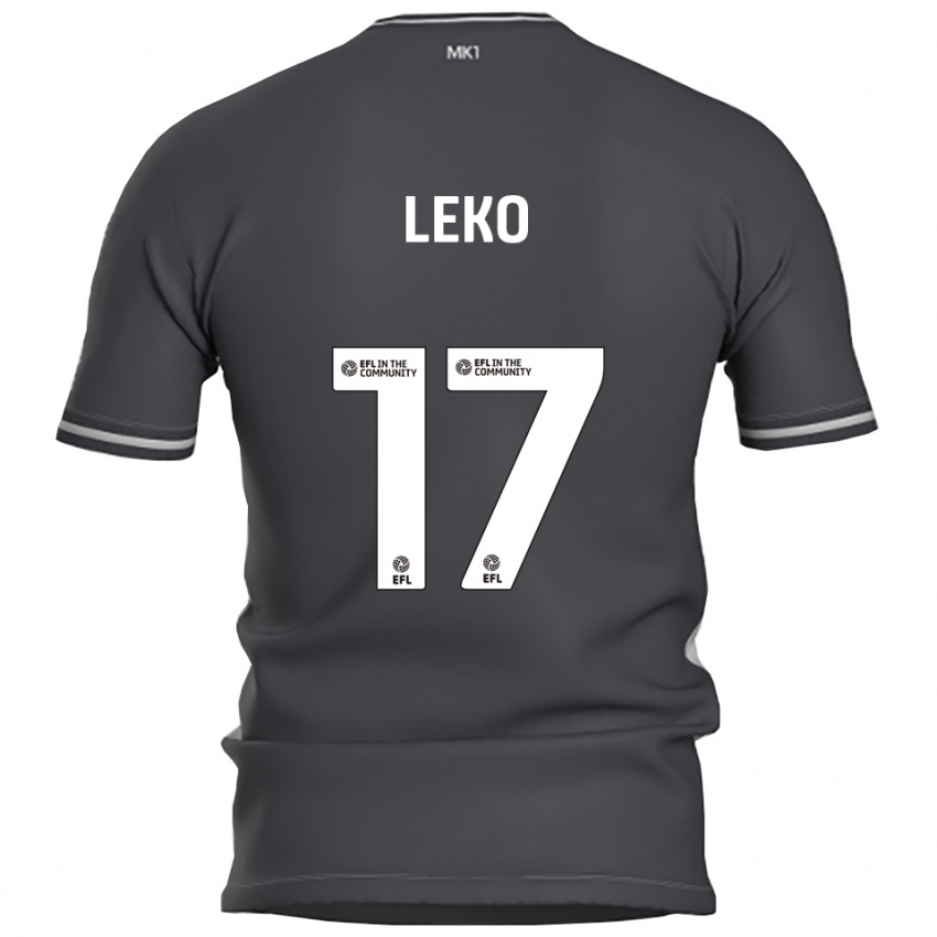 ילדים ג׳ונת׳ן לקו #17 אפור כסוף הרחק ג'רזי 2025/26 חולצה קצרה