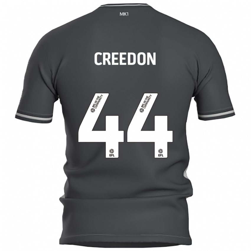 ילדים Erin Creedon #44 אפור כסוף הרחק ג'רזי 2025/26 חולצה קצרה