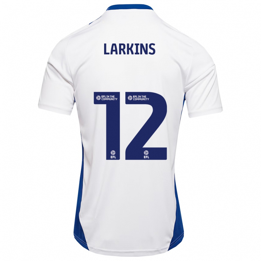 ילדים קיאן לרקינס #12 לבן כחול הרחק ג'רזי 2025/26 חולצה קצרה