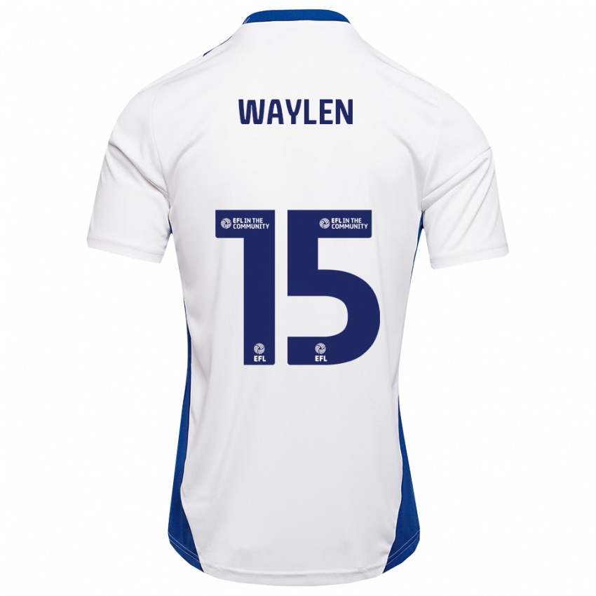 ילדים ליבי ווילן #15 לבן כחול הרחק ג'רזי 2025/26 חולצה קצרה