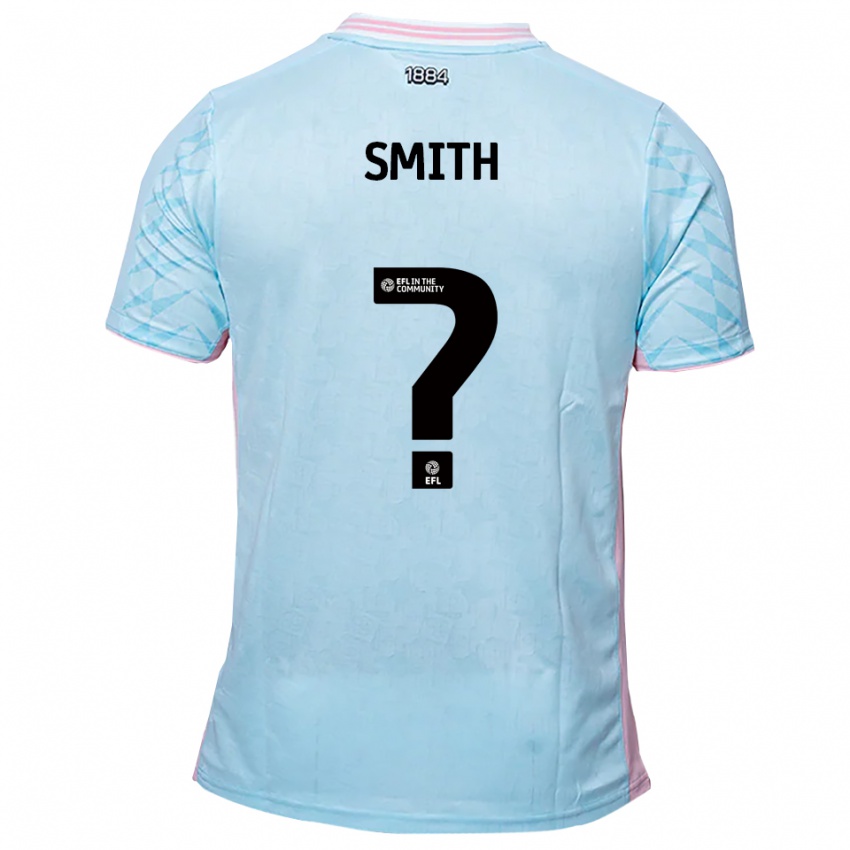 ילדים Lindsey Smith #0 תכלת ורוד הרחק ג'רזי 2025/26 חולצה קצרה