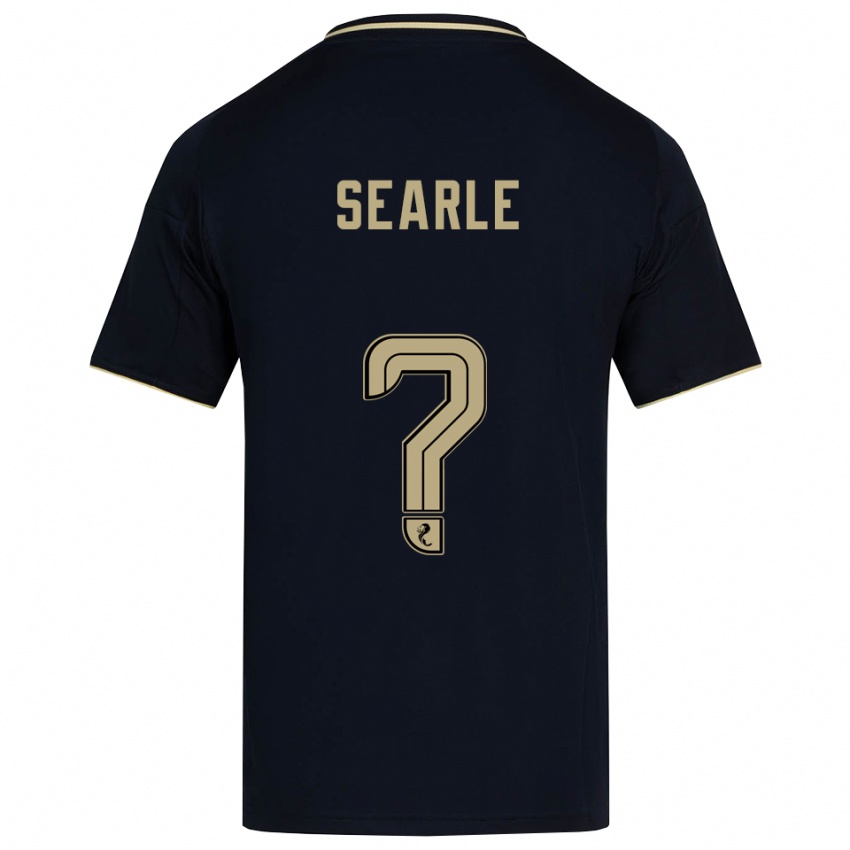 ילדים Jack Searle #0 כחול נייבי זהב הרחק ג'רזי 2025/26 חולצה קצרה