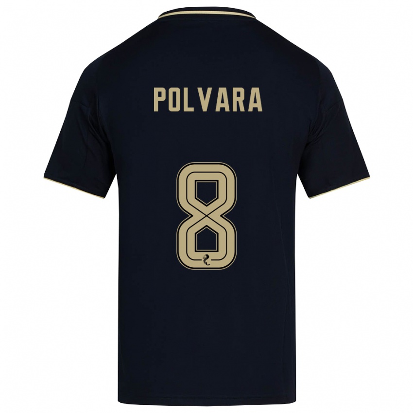 ילדים דנטה פולבארה #8 כחול נייבי זהב הרחק ג'רזי 2025/26 חולצה קצרה